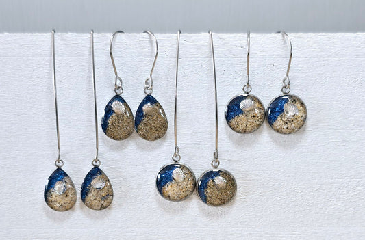 Shell Shoreline drop earrings
