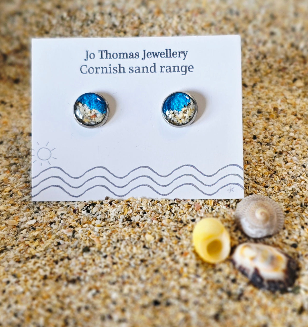 Shoreline Cornish sand round studs