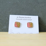Shoreline Cornish sand square studs