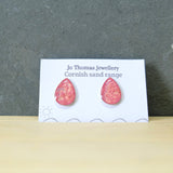 Sea Drop Cornish Sand studs