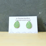 Sea Drop Cornish Sand studs