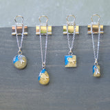 Shoreline Mini Pendants with Fish Charms