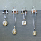 Shoreline Mini Pendants with Seahorse Charms