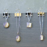 Shoreline Mini Pendants with Seahorse Charms