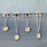 Shoreline Mini Pendants with Fish Charms