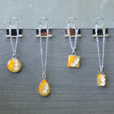 Shoreline Mini Pendants with Seahorse Charms