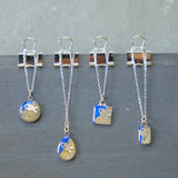 Shoreline Mini Pendants with Fish Charms