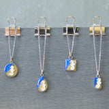 Shoreline Mini Pendants with Seahorse Charms