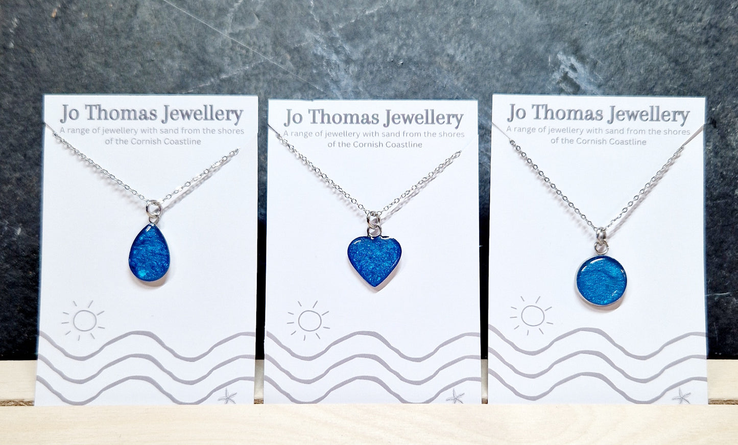 Sand Mini Pendants Sea Blue pearl