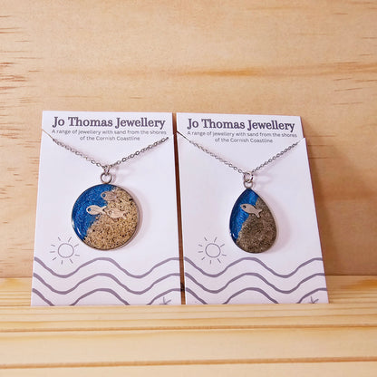 Shoreline Large Pendants with charms Round