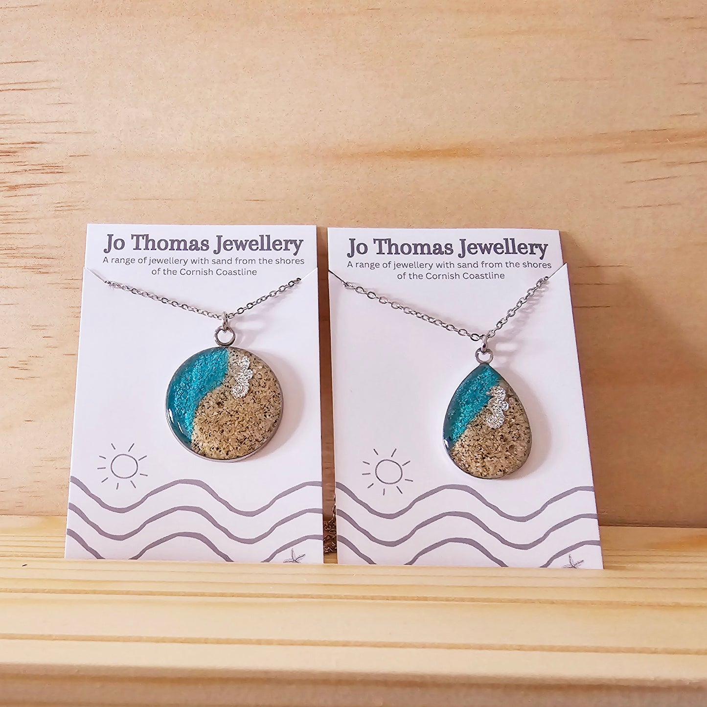 Shoreline Large Pendants with charms teardrop