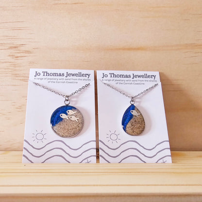 Shoreline Large Pendants with charms Round