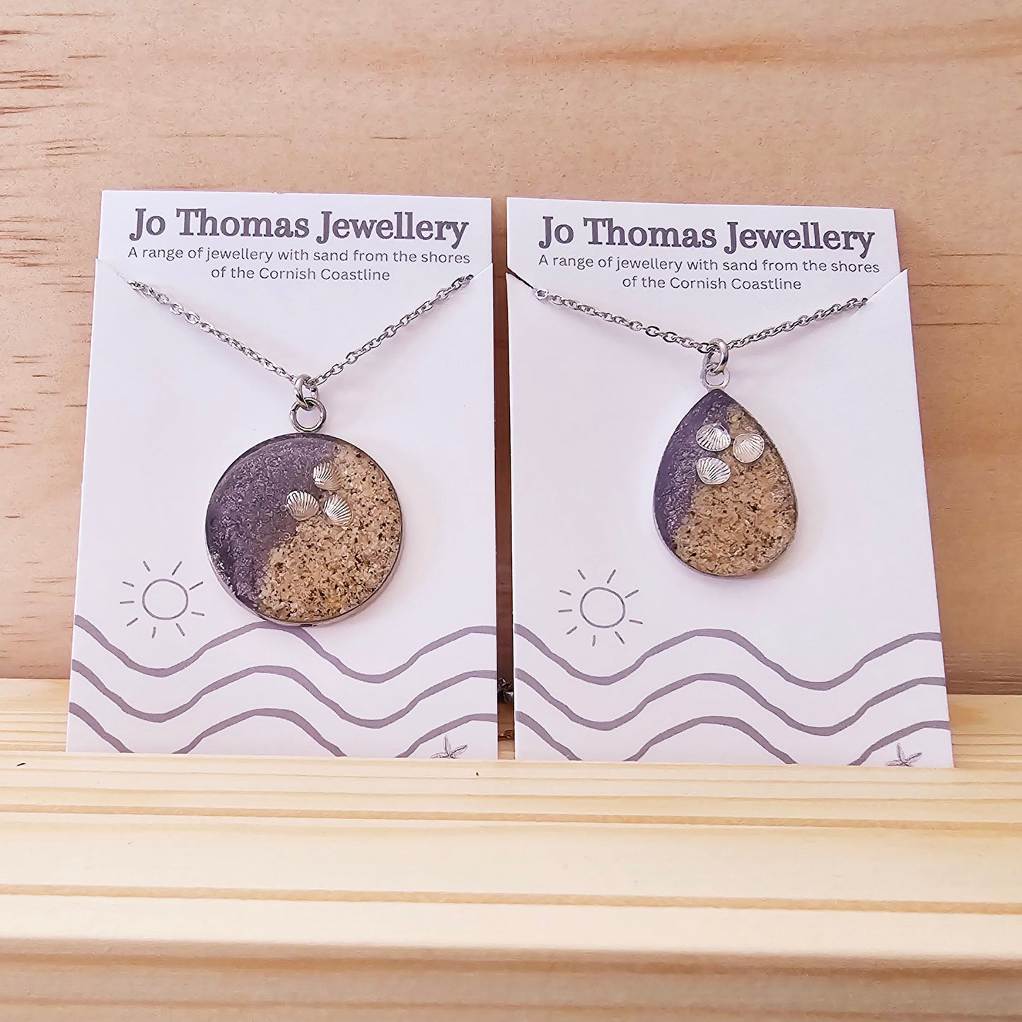 Shoreline Large Pendants with charms Round