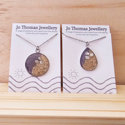 Shoreline Large Pendants with charms Round