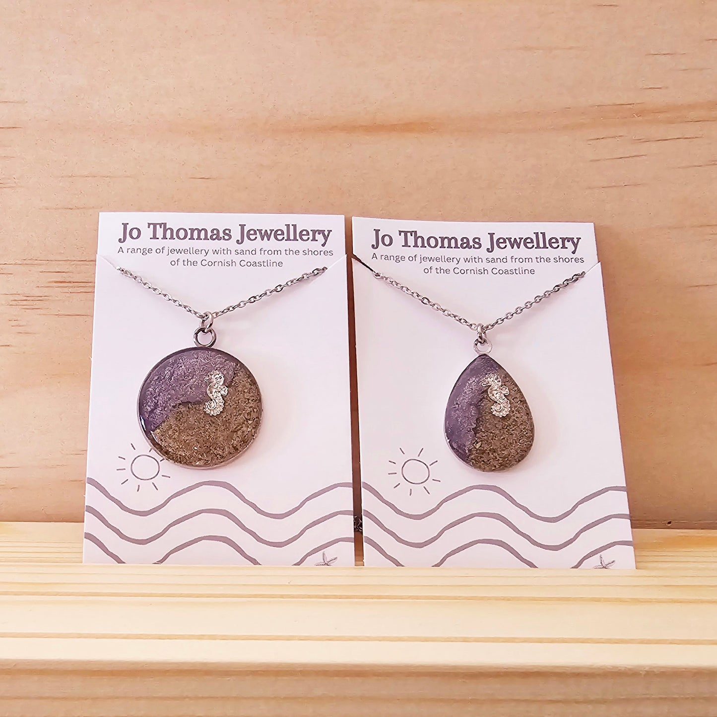 Shoreline Large Pendants with charms teardrop