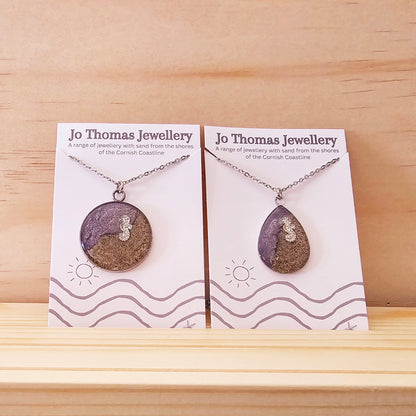 Shoreline Large Pendants with charms teardrop