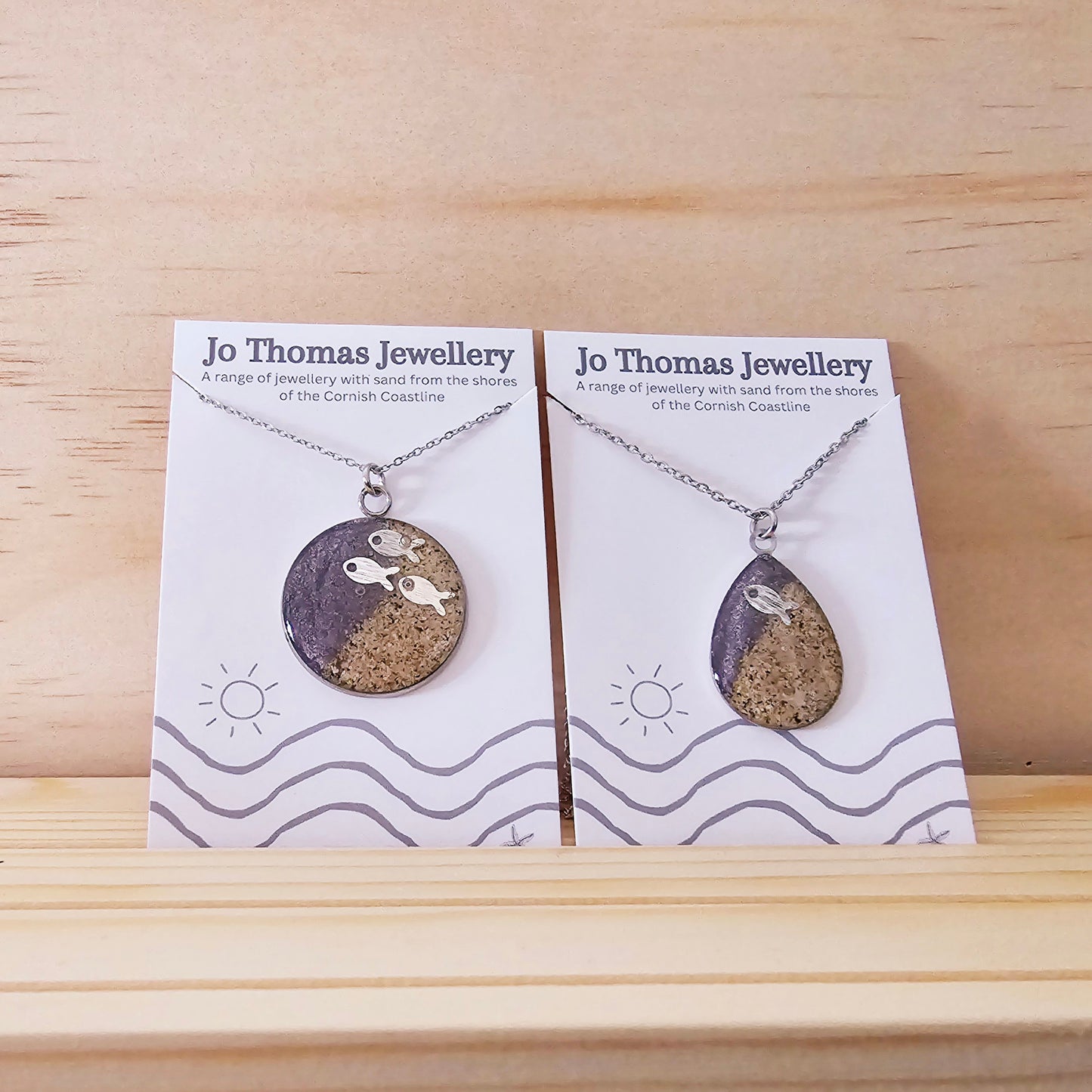 Shoreline Large Pendants with charms Round