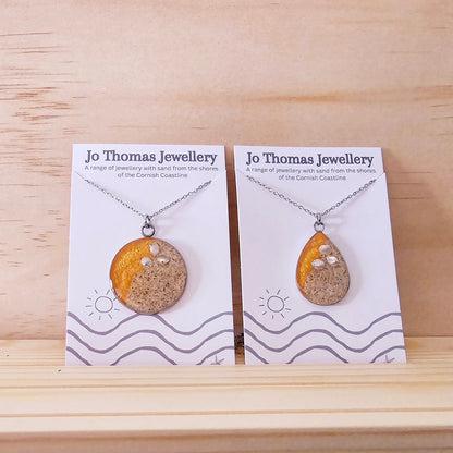 Shoreline Large Pendants with charms Round