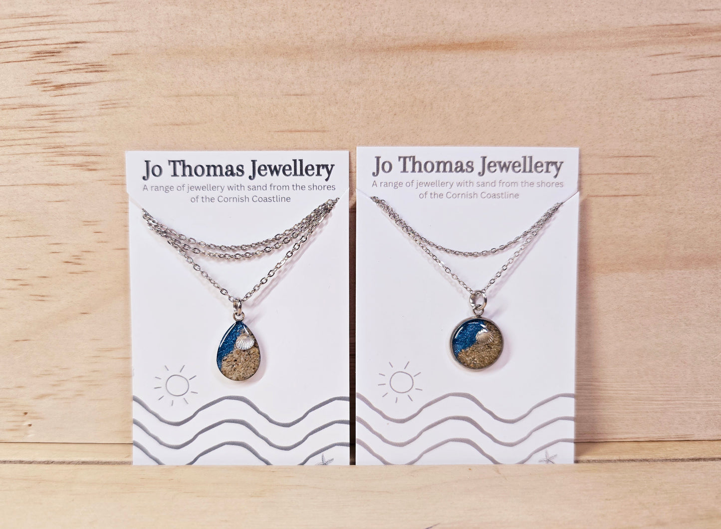 Shoreline Mini Pendants with Shell Charms