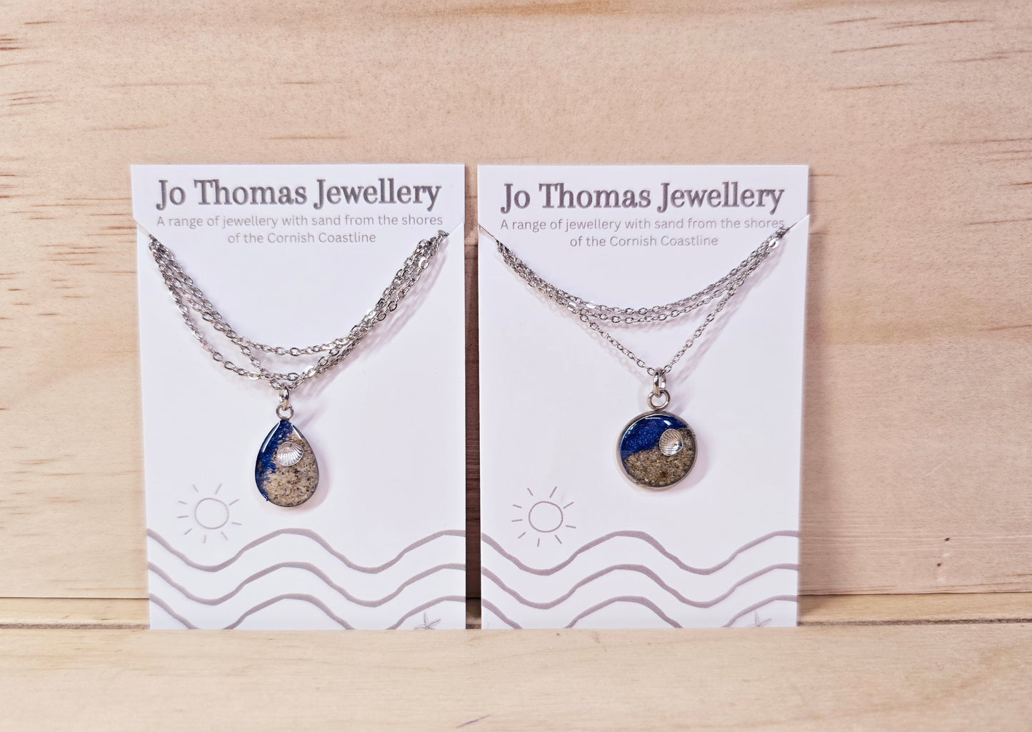 Shoreline Mini Pendants with Shell Charms