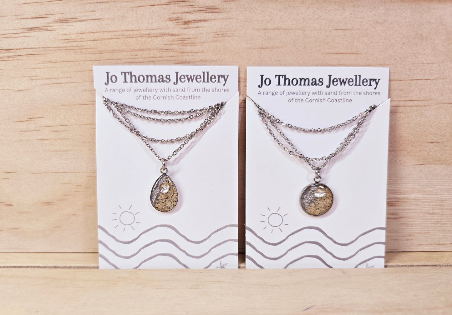 Shoreline Mini Pendants with Shell Charms