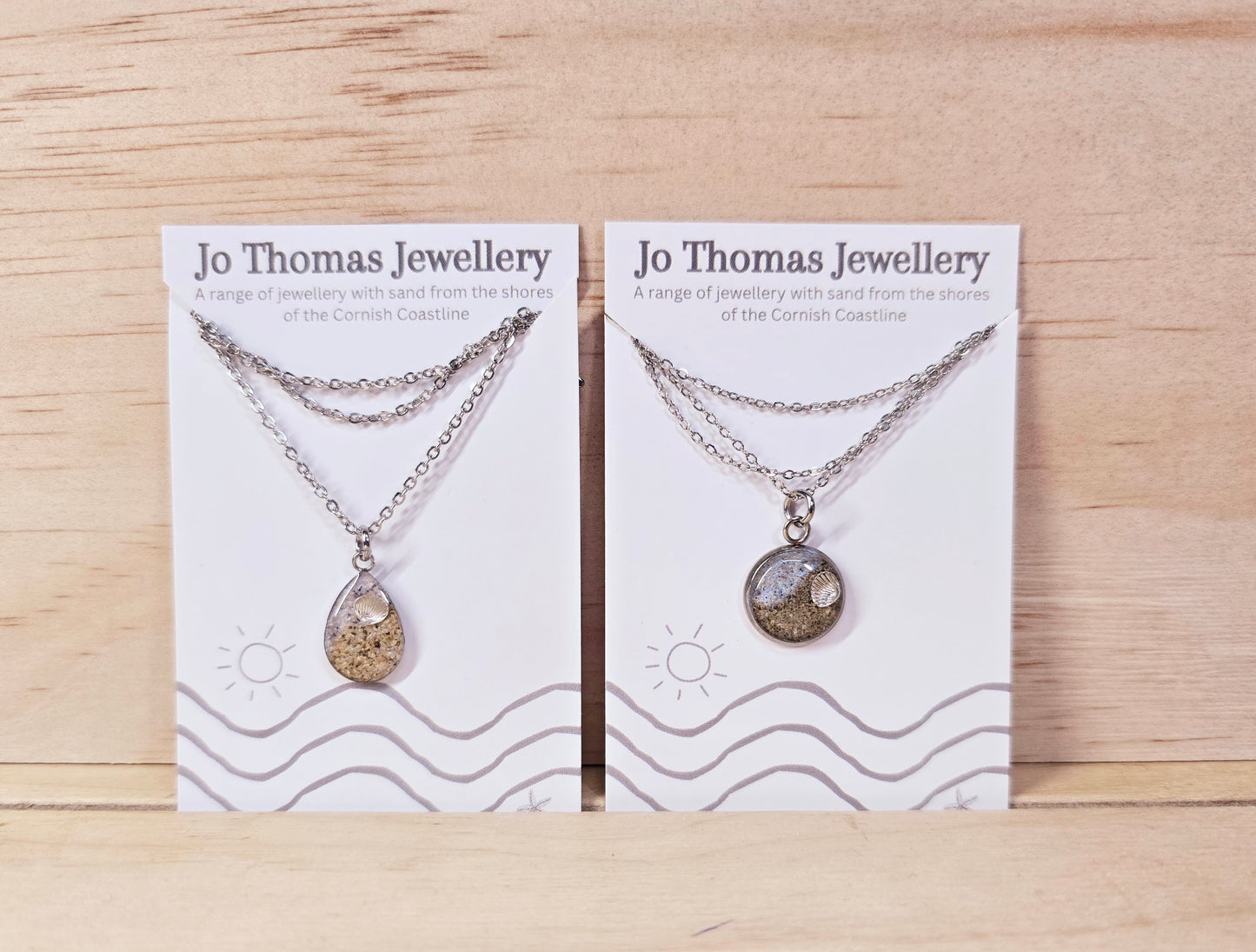 Shoreline Mini Pendants with Shell Charms