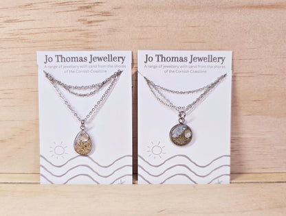 Shoreline Mini Pendants with Shell Charms