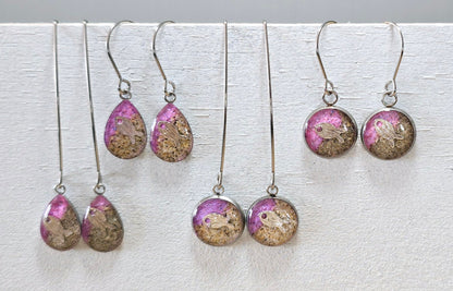 Fish Shoreline drop earrings