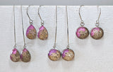 Fish Shoreline drop earrings