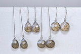 Shell Shoreline drop earrings