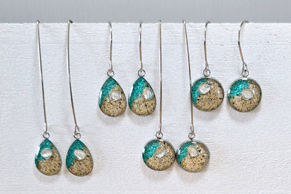 Shell Shoreline drop earrings