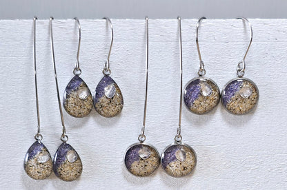 Shell Shoreline drop earrings