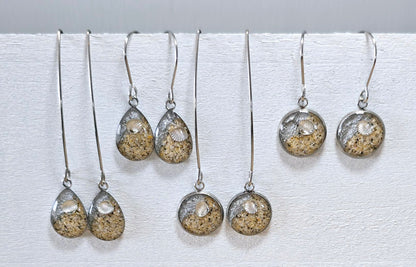 Shell Shoreline drop earrings