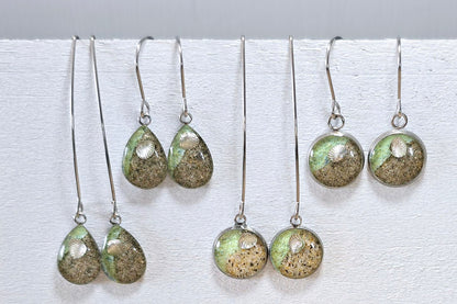 Shell Shoreline drop earrings
