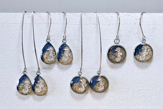 Seahorse Shoreline drop earrings