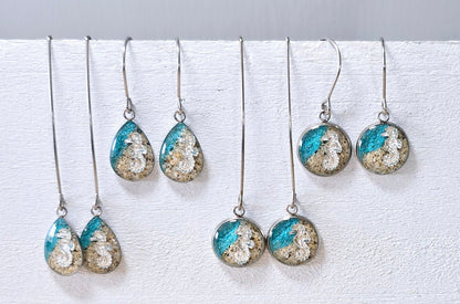 Seahorse Shoreline drop earrings