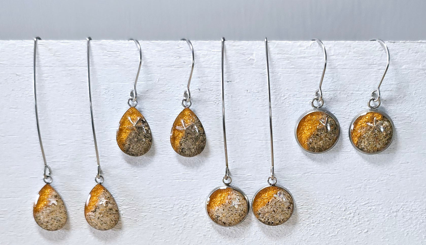Starfish Shoreline drop earrings