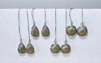 Plain Shoreline drop earrings