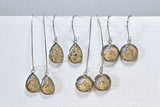 Plain Shoreline drop earrings