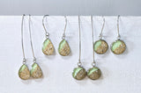Plain Shoreline drop earrings