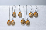 Plain Shoreline drop earrings