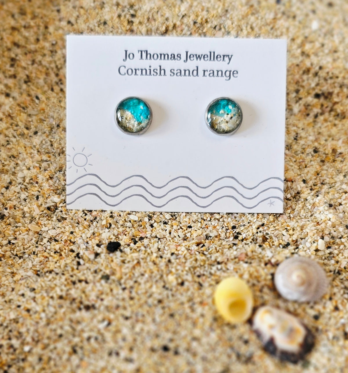 Shoreline Cornish sand round studs