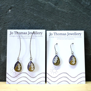 Seahorse Shoreline Sea drop earrings Mermaid pearl £8-£10