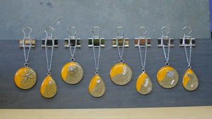 Shoreline Large Round Pendants with charms