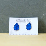 Sea Drop Cornish Sand studs