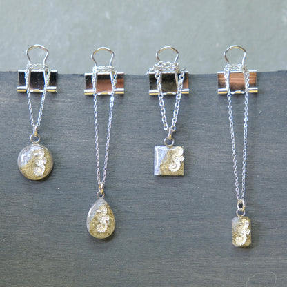 Shoreline Mini Pendants with Seahorse Charms
