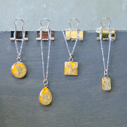Shoreline Mini Pendants with Fish Charms