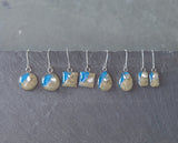 Shell Shoreline short wire drop earrings