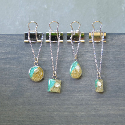 Shoreline Mini Pendants with Shell Charms