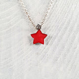 Star mini pendant-necklace